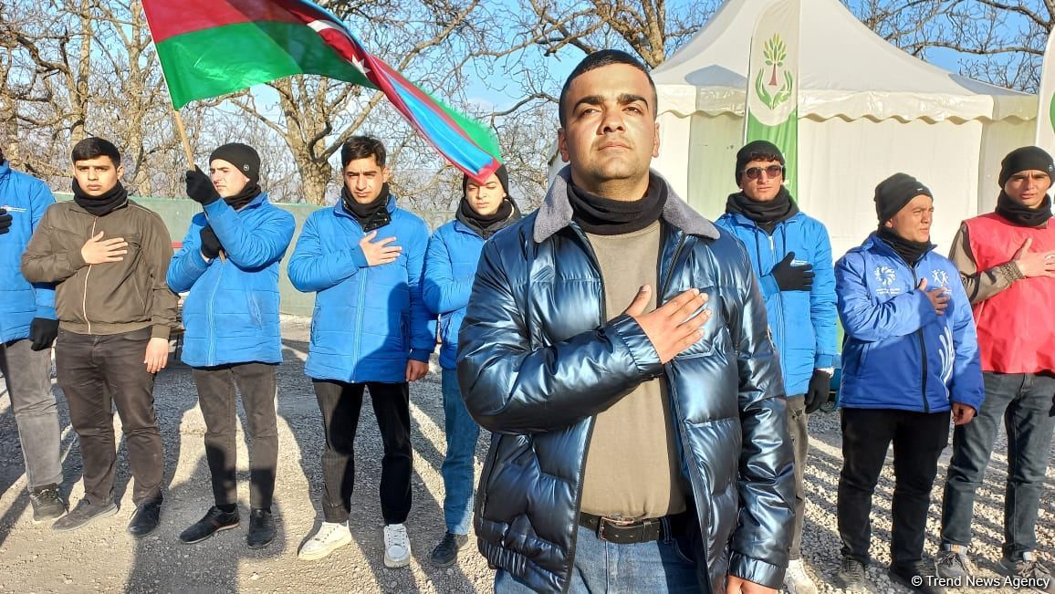 Laçın-Xankəndi yolundakı aksiya 118 gündür davam edir (FOTO)