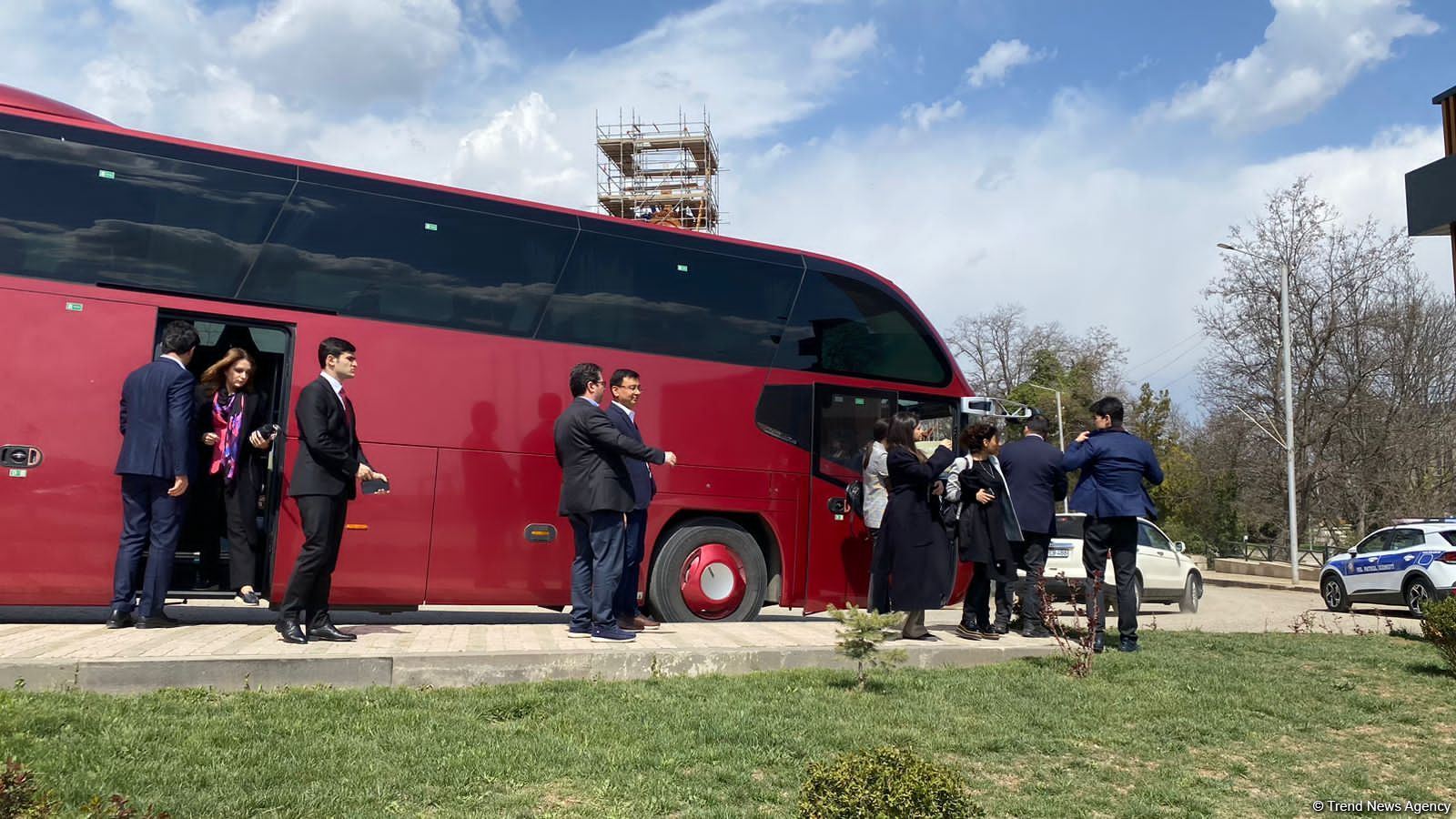 TÜRKSOY-un UNESCO üzrə nümayəndə heyəti Şuşada səfərdə olub (FOTO)