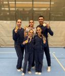 Azərbaycan gimnastları Belçikada keçirilən yarışlarda qızıl və gümüş medal qazanlıblar (FOTO)