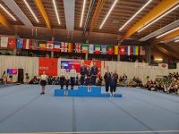 Azərbaycan gimnastları Belçikada keçirilən yarışlarda qızıl və gümüş medal qazanlıblar (FOTO)