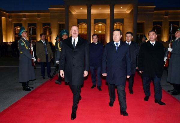 Prezident İlham Əliyevin Qazaxıstana rəsmi səfəri başa çatıb (FOTO/VİDEO)