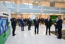 Azərbaycan və Qazaxıstan prezidentləri Astana Beynəlxalq Maliyyə Mərkəzində olublar (FOTO)