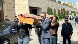 Xalq artisti İrana Tağızadə dəfn olunub (FOTO)