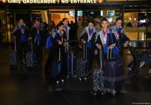 Azərbaycan gimnastları Fransadan medallarla qayıdıblar (FOTO)