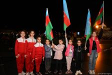 Azərbaycan gimnastları Fransadan medallarla qayıdıblar (FOTO)