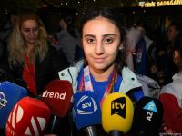 Azərbaycan gimnastları Fransadan medallarla qayıdıblar (FOTO)