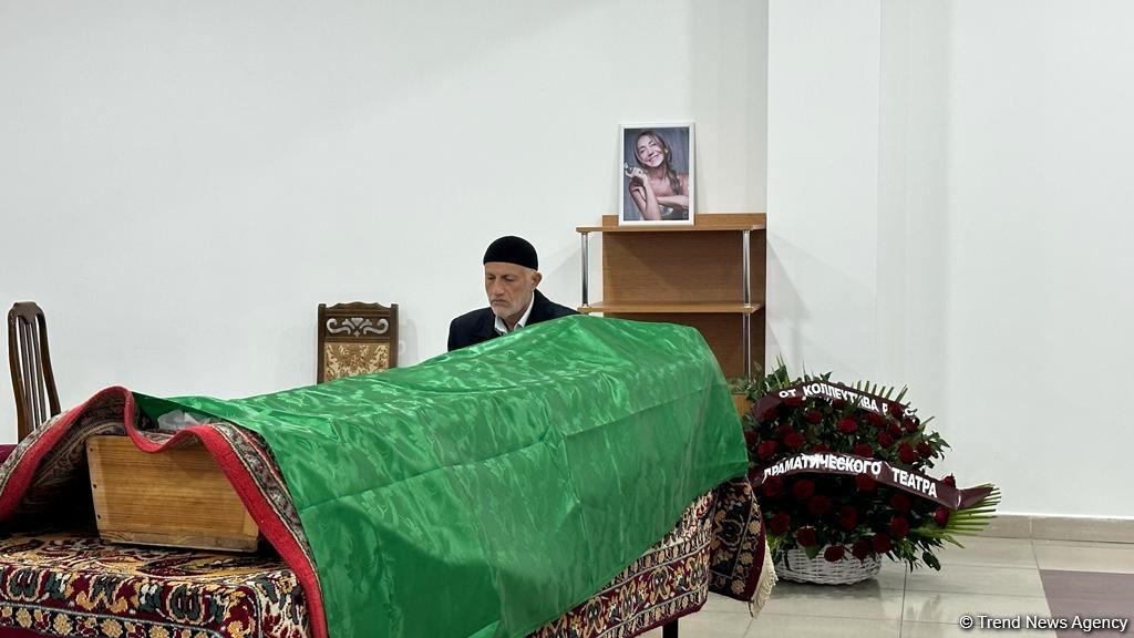 Xalq artisti İrana Tağızadə dəfn olunub (FOTO)
