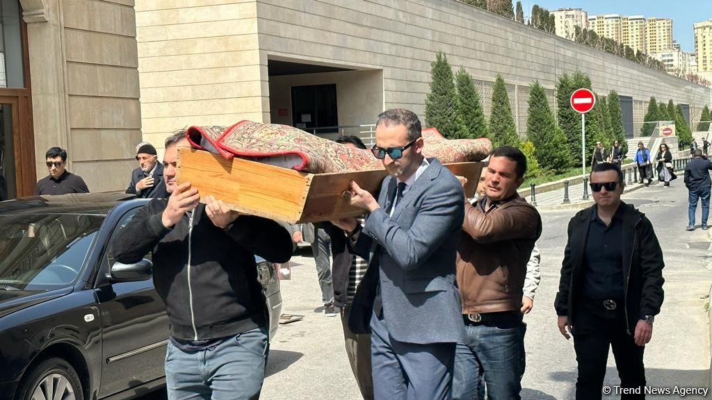 Xalq artisti İrana Tağızadə dəfn olunub (FOTO)