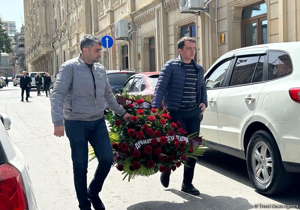 Xalq artisti İrana Tağızadə dəfn olunub (FOTO)
