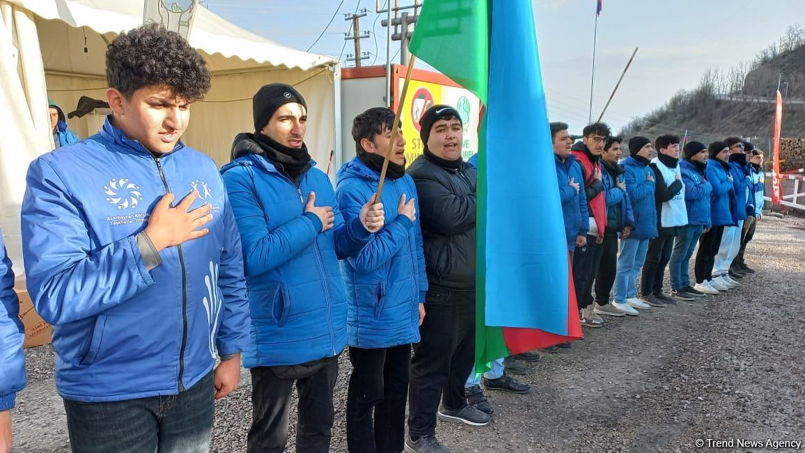 Laçın-Xankəndi yolundakı aksiya 120 gündür davam edir (FOTO)