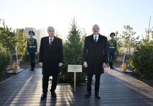 Prezidenti İlham Əliyev Astanada Heydər Əliyev küçəsinin açılışında iştirak edib (FOTO) (YENİLƏNİB)