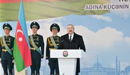 Prezidenti İlham Əliyev Astanada Heydər Əliyev küçəsinin açılışında iştirak edib (FOTO) (YENİLƏNİB)