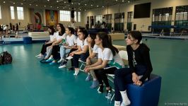Milli Gimnastika Arenasında aerobika gimnastikası üzrə məşqçilik kursları keçirilir (FOTO)