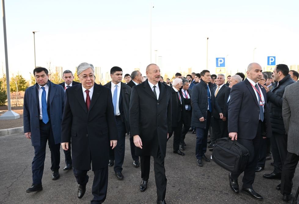 Prezidenti İlham Əliyev Astanada Heydər Əliyev küçəsinin açılışında iştirak edib (FOTO) (YENİLƏNİB)