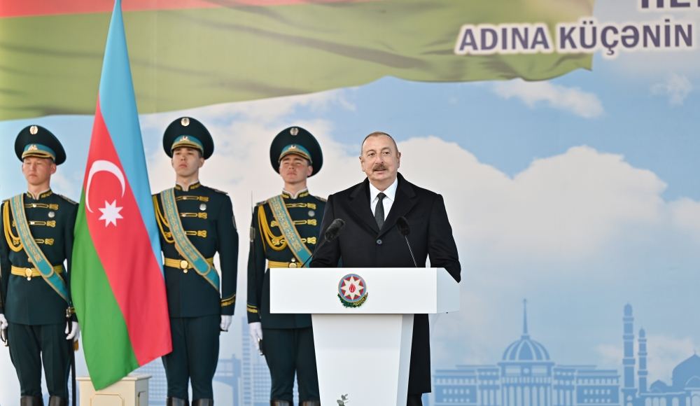 Prezidenti İlham Əliyev Astanada Heydər Əliyev küçəsinin açılışında iştirak edib (FOTO) (YENİLƏNİB)