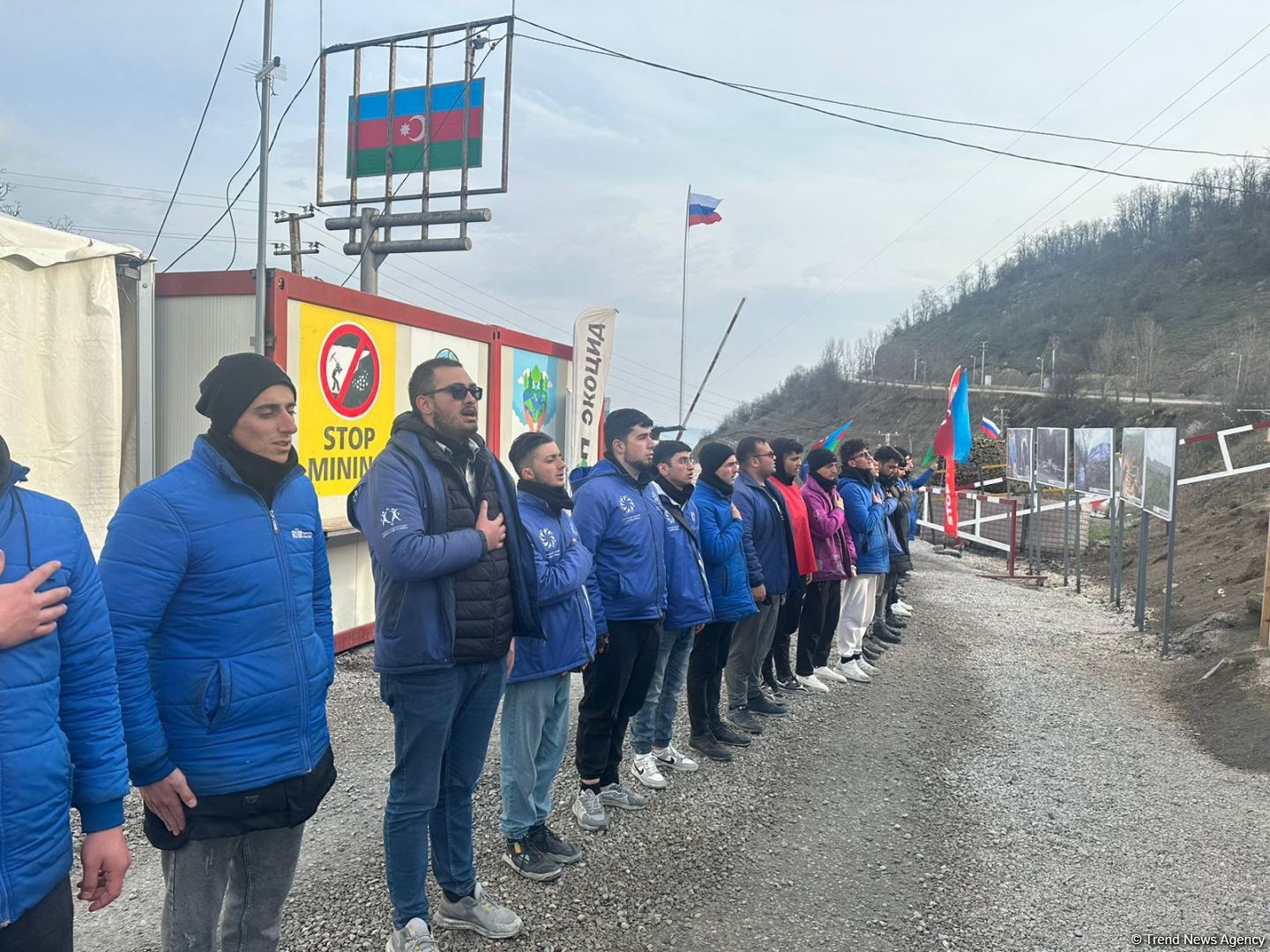 Laçın-Xankəndi yolundakı aksiya 121 gündür davam edir (FOTO)