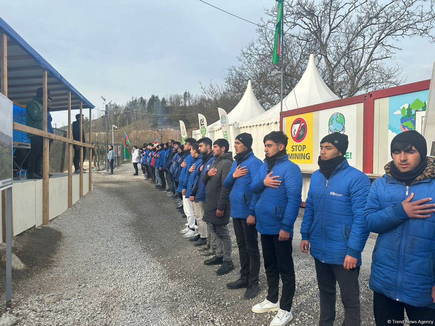 Laçın-Xankəndi yolundakı aksiya 121 gündür davam edir (FOTO)