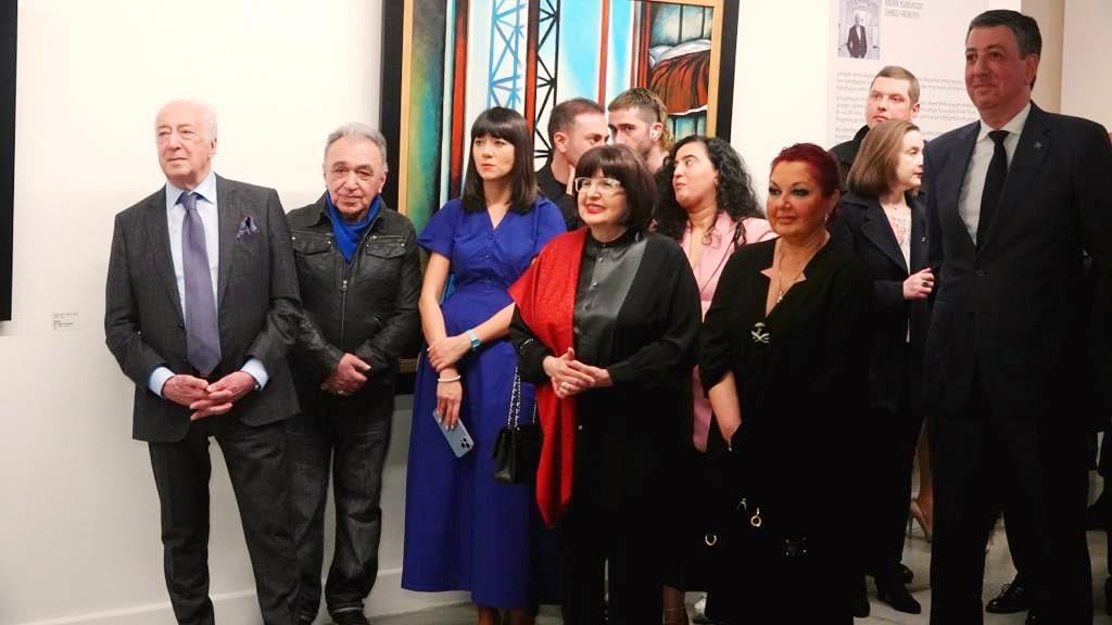 Tbilisidə Çingiz Fərzəliyevin “Zamanın pillələri ilə” adlı yubiley sərgisinin açılış mərasimi baş tutub - FOTO