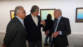 Tbilisidə Çingiz Fərzəliyevin “Zamanın pillələri ilə” adlı yubiley sərgisinin açılış mərasimi baş tutub - FOTO
