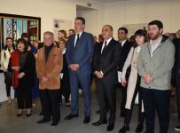 Tbilisidə Çingiz Fərzəliyevin “Zamanın pillələri ilə” adlı yubiley sərgisinin açılış mərasimi baş tutub - FOTO