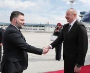 Prezident İlham Əliyev Bosniya və Herseqovinaya rəsmi səfərə gəlib (FOTO/VİDEO)