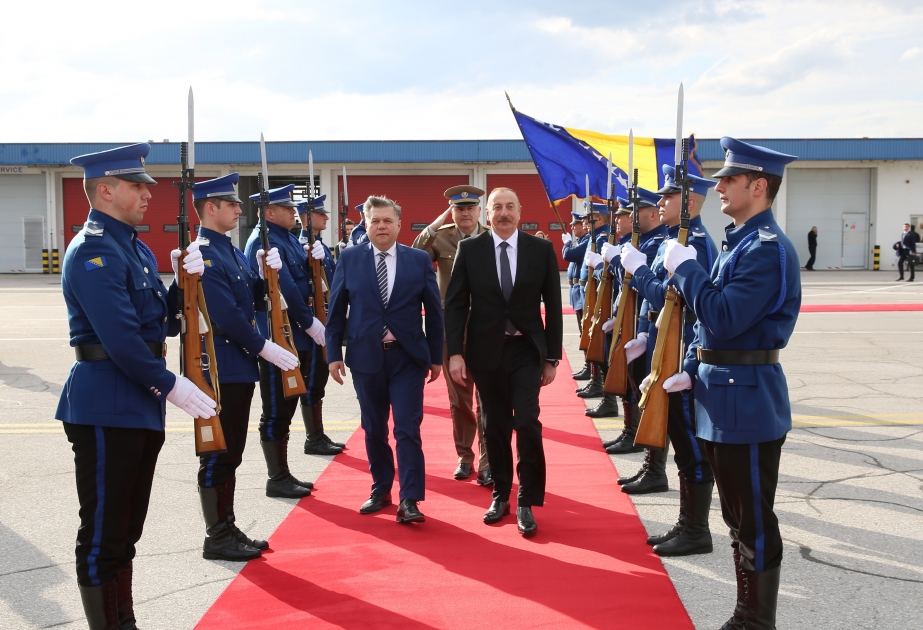Prezident İlham Əliyevin Bosniya və Herseqovinaya rəsmi səfəri başa çatdı (VİDEO)