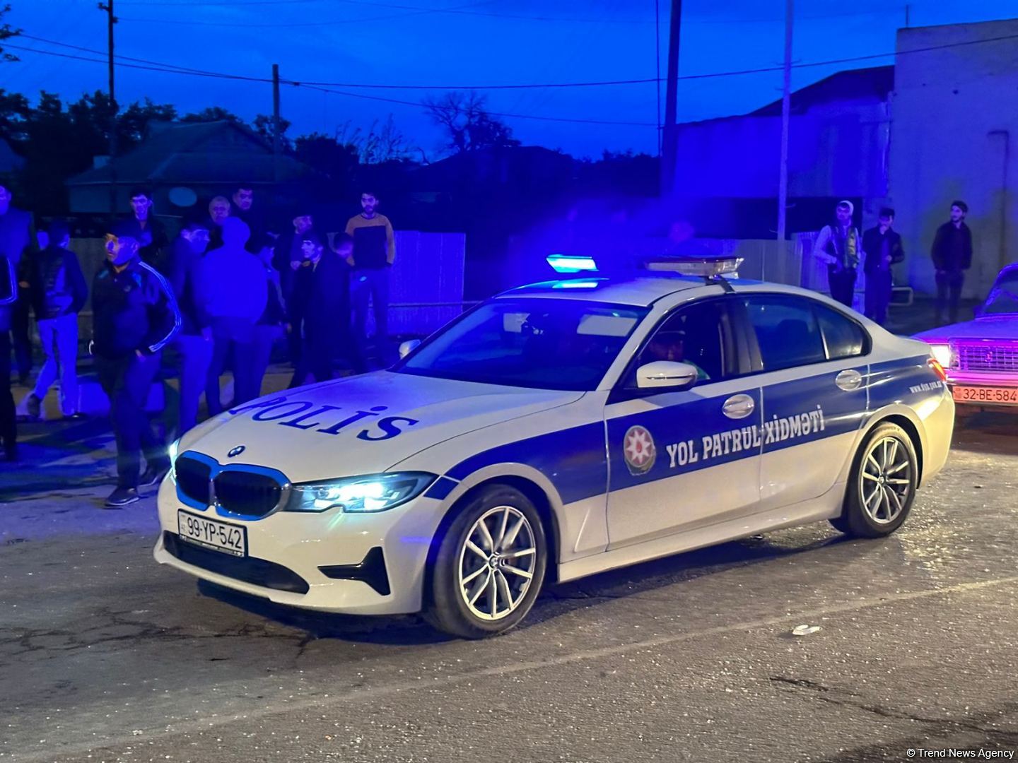 Bərdədə zəncirvari qəza baş verib, xəsarət alanlar var (FOTO)