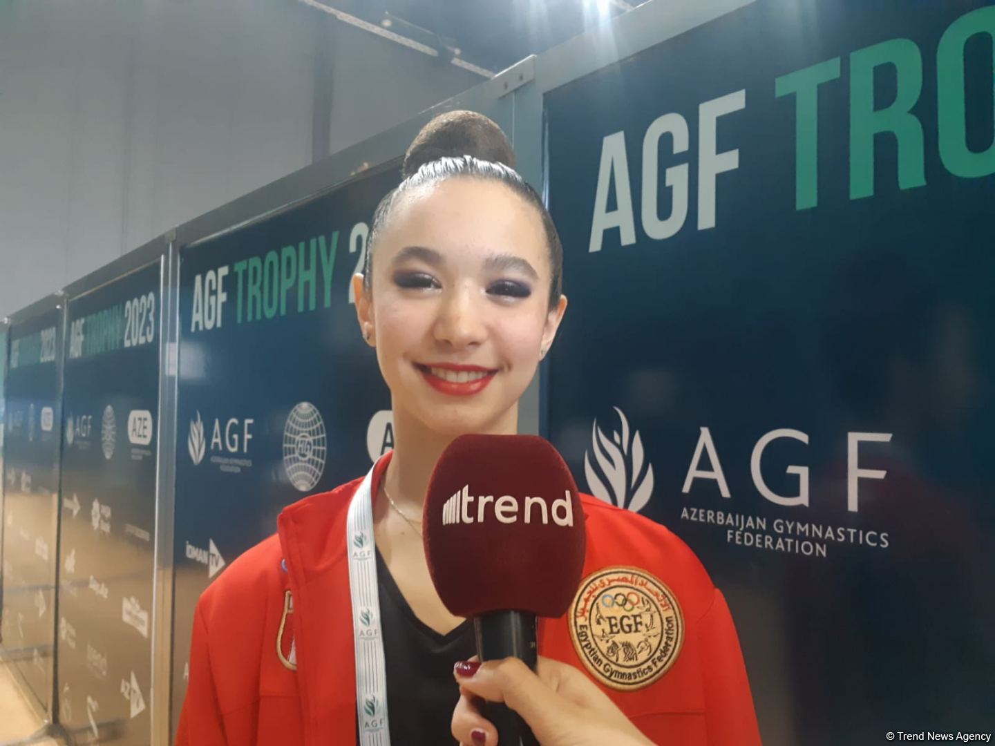 Azərbaycan komandasının qrup məşqlərindəki proqramı çox xoşuma gəlir - Misirli gimnast