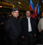 İdmançılarımız Bakıda böyük izdihamla qarşılandı (FOTO/VİDEO)