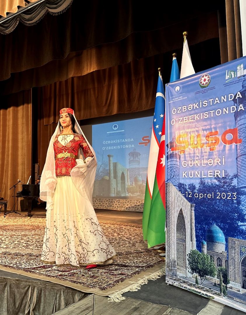Özbəkistanda “Şuşa günləri” çərçivəsində Gülnarə Xəlilovanın "Qarabağ" kolleksiyası təqdim olunub (FOTO )