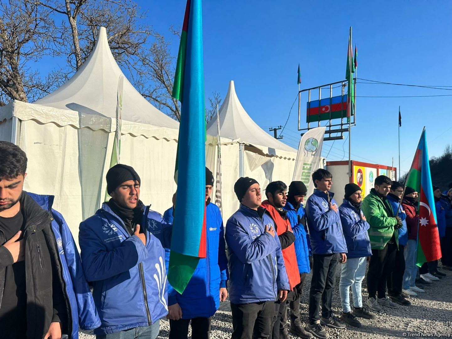 Laçın-Xankəndi yolundakı aksiya 126 gündür davam edir (FOTO)