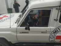 BQXK-ya məxsus avtomobillər Laçın yolundan keçib (FOTO)