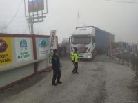 BQXK-ya məxsus avtomobillər Laçın yolundan keçib (FOTO)