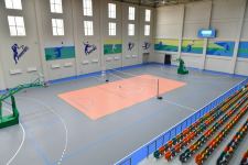 Prezident İlham Əliyev və Birinci xanım Mehriban Əliyeva Neftçala Olimpiya İdman Kompleksinin açılışında iştirak ediblər (FOTO/VİDEO) (YENİLƏNİB)