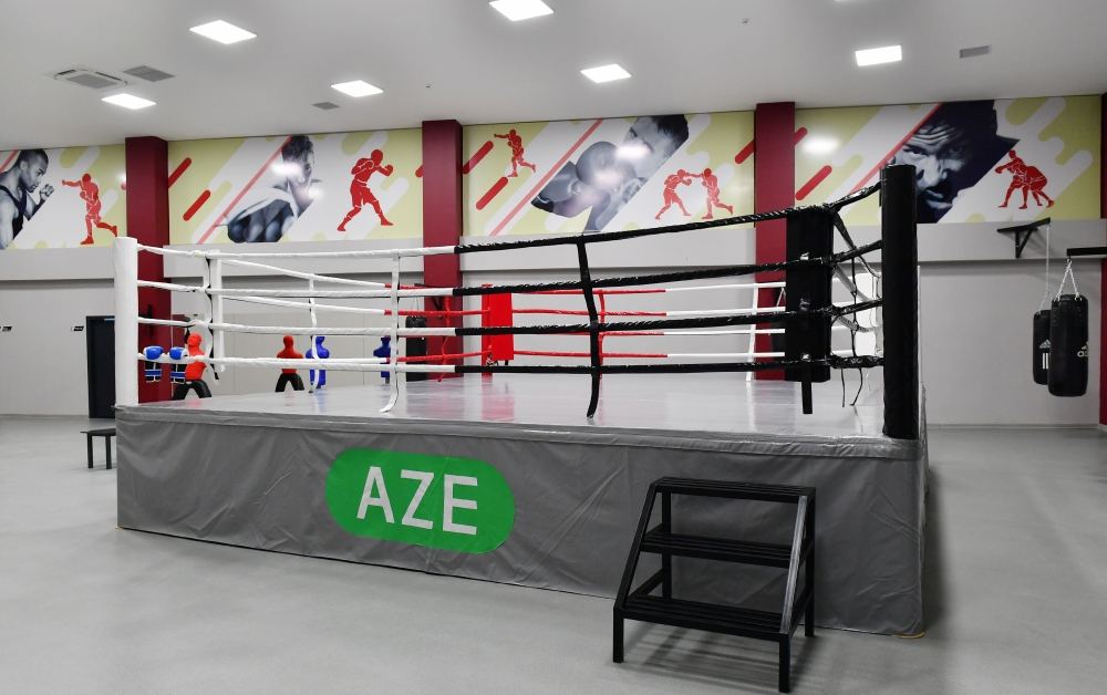 Prezident İlham Əliyev və Birinci xanım Mehriban Əliyeva Neftçala Olimpiya İdman Kompleksinin açılışında iştirak ediblər (FOTO/VİDEO) (YENİLƏNİB)