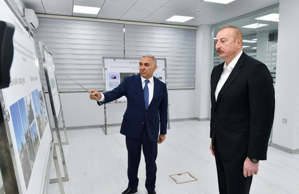 Prezident İlham Əliyev “Azərişıq” ASC-nin Salyan Rəqəmsal İdarəetmə Mərkəzinin açılışını edib (FOTO/VİDEO) (YENİLƏNİB)