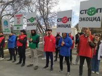 Laçın-Xankəndi yolundakı aksiya 129 gündür davam edir (FOTO)