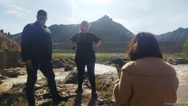 ABŞ və İsraildən olan nümayəndələr Xudafərində (FOTO)