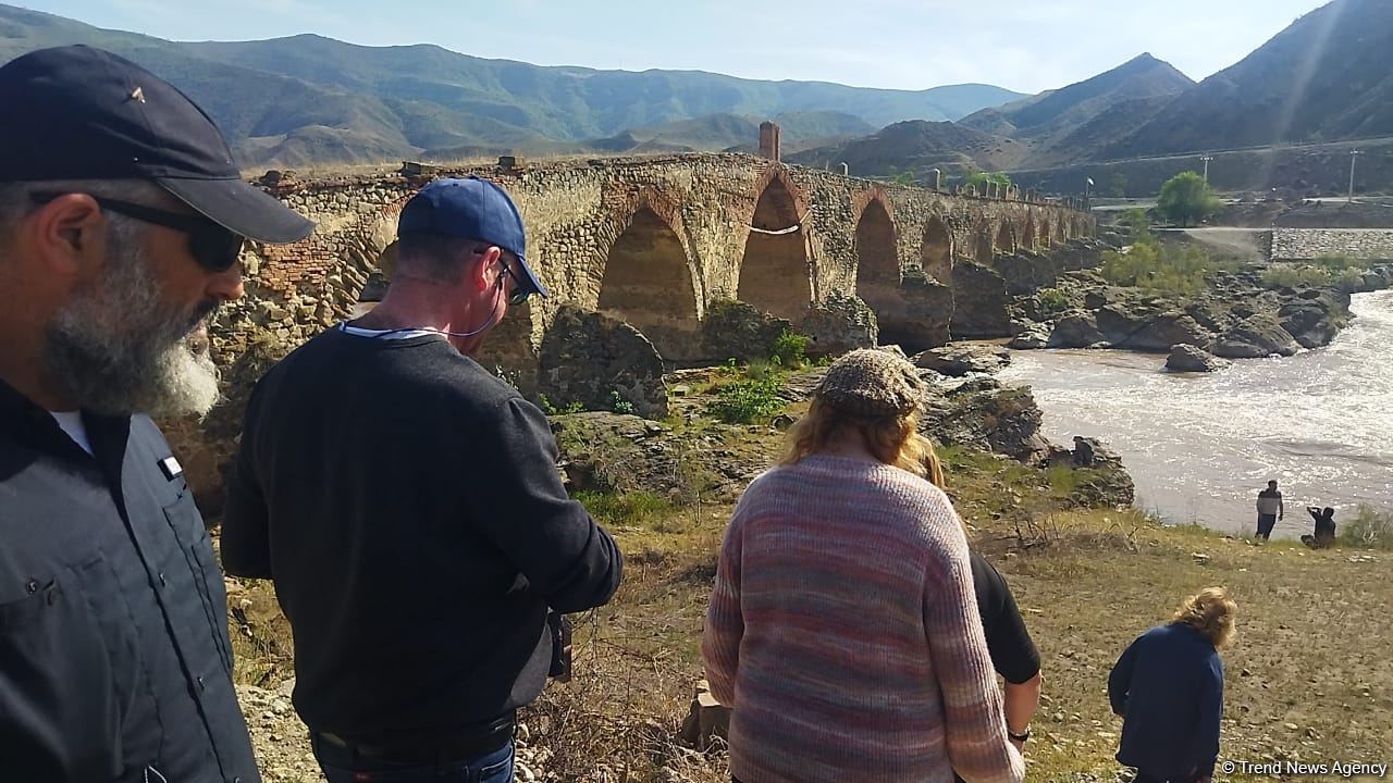ABŞ və İsraildən olan nümayəndələr Xudafərində (FOTO)