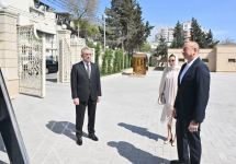 Prezident İlham Əliyev və Birinci xanım Mehriban Əliyeva Nərimanov rayonunda “Cümə” məscidinin açılışında iştirak ediblər (FOTO) (YENİLƏNİB)