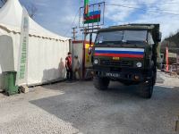 Sülhməramlılara aid 33 avtomobil Laçın yolundan maneəsiz keçib (FOTO)