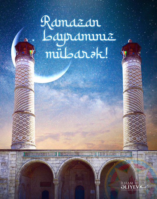 Prezident İlham Əliyev Ramazan Bayramı münasibəti ilə paylaşım edib (FOTO)