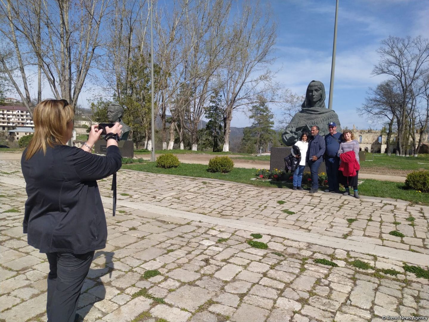 ABŞ-dan olan nümayəndə heyəti Şuşaya səfər edib (FOTO)