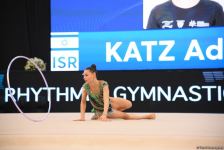 Bədii gimnastika üzrə FIG Dünya Kubokunun ilk gününün maraqlı anları (FOTO)