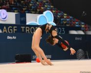 Bədii gimnastika üzrə FIG Dünya Kubokunun ilk gününün maraqlı anları (FOTO)
