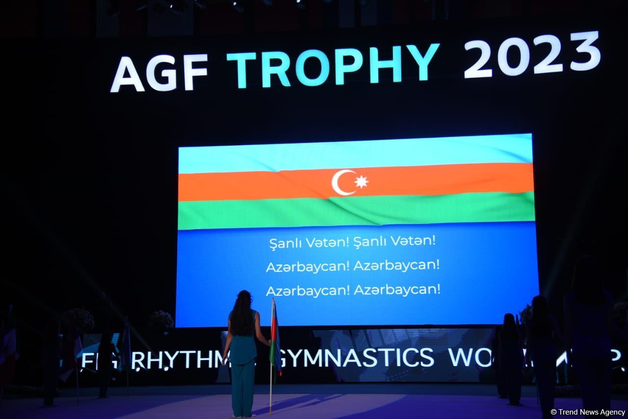 Bakıda bədii gimnastika üzrə FIG Dünya Kubokunun açılışı olub (FOTO)