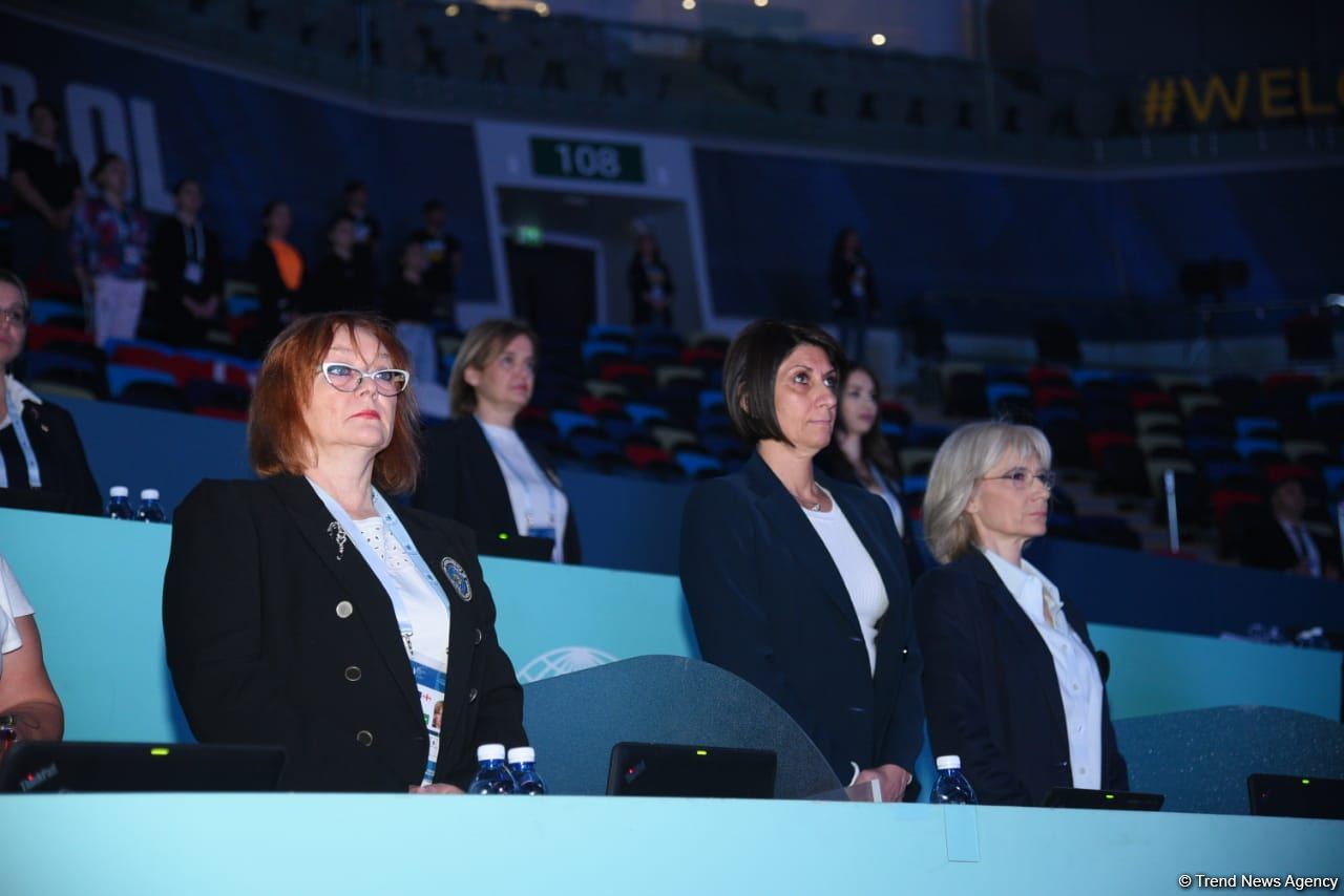 Bakıda bədii gimnastika üzrə FIG Dünya Kubokunun açılışı olub (FOTO)