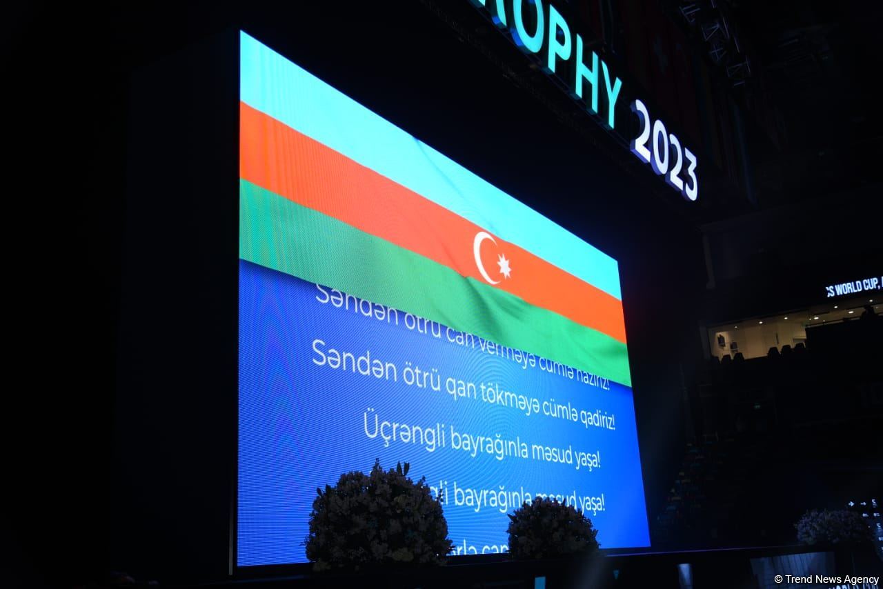 Bakıda bədii gimnastika üzrə FIG Dünya Kubokunun açılışı olub (FOTO)