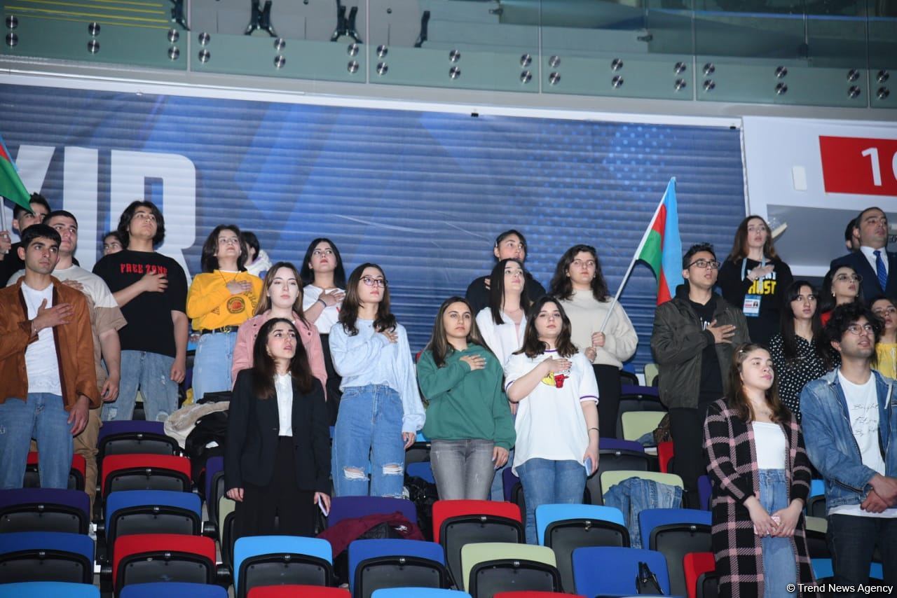 Bakıda bədii gimnastika üzrə FIG Dünya Kubokunun açılışı olub (FOTO)