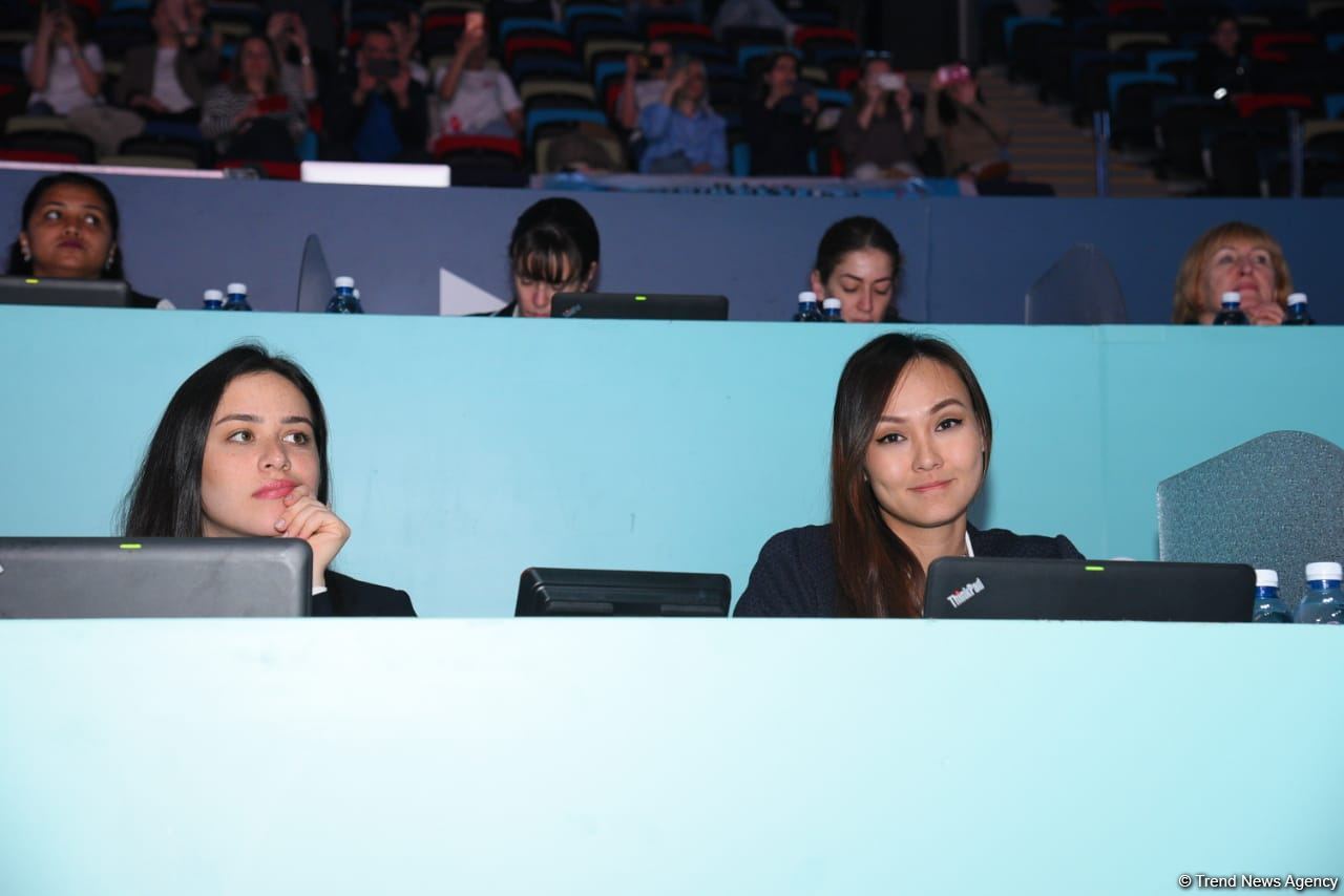 Bakıda bədii gimnastika üzrə FIG Dünya Kubokunun açılışı olub (FOTO)